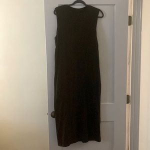 Target Universal Thread tank maxi dress. Size L Solid Black